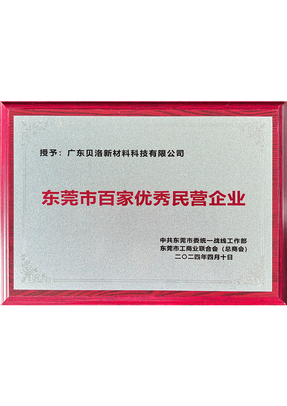 東莞市百家優秀民營企業