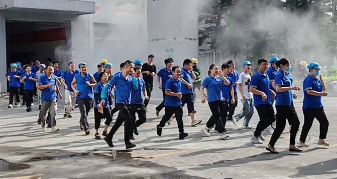 個個講安全，個個會應急！貝洛應急安全演練活動